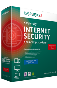 Kaspersky Internet Security Multi-Device Russian Edition. 2-Device 1 year Renewal Download Pack