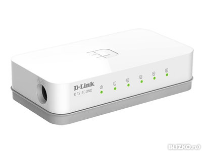 D-Link DES-1005C/A1A, 5-port UTP 10/100Mbps Auto-sensing, Stand-alone, Unmanaged Palm-top Fast Ethernet Switch