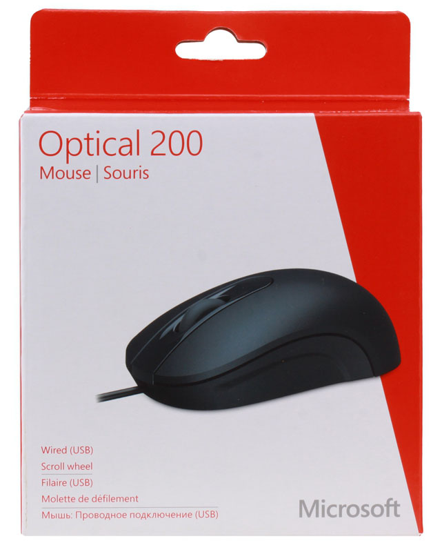 Mouse Microsoft  Optical  200 USB Retail