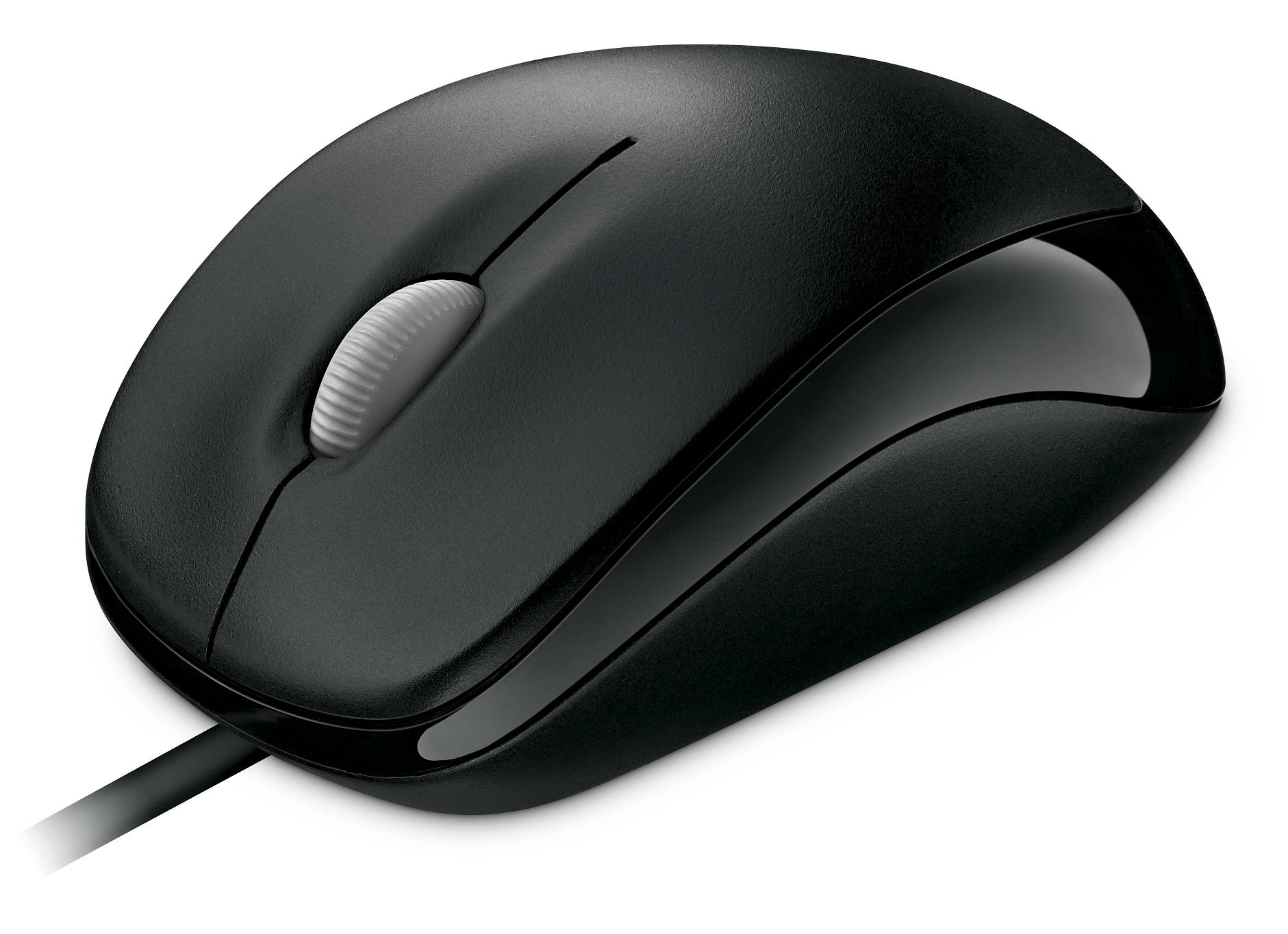 Мышь Mouse Microsoft Compact Optical Mouse 500 Black (800dpi, optical, USB, 3btn+Roll)Retail