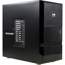 Корпус MiniTower InWin ENR022 Black RB-S400T70 2*USB+AirDuct+Audio mATX(6100468)