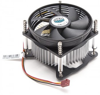 CPU Fan DP6-9GDSB-0L-GP для LGA1155/1156, TDP 66 Вт, 3 пин, вентилятор 95х95х30 мм