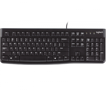Logitech Keyboard K120, USB, black, [920-002522]