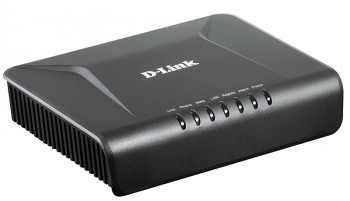 VoIP / Skype оборудование D-Link <DVG-7111S> VoIP Telephone Adapter (1UTP 10 / 100 Mbps, 1WAN, 1xFXO, 1xFXS)